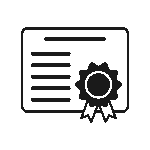 certificado sin fondo